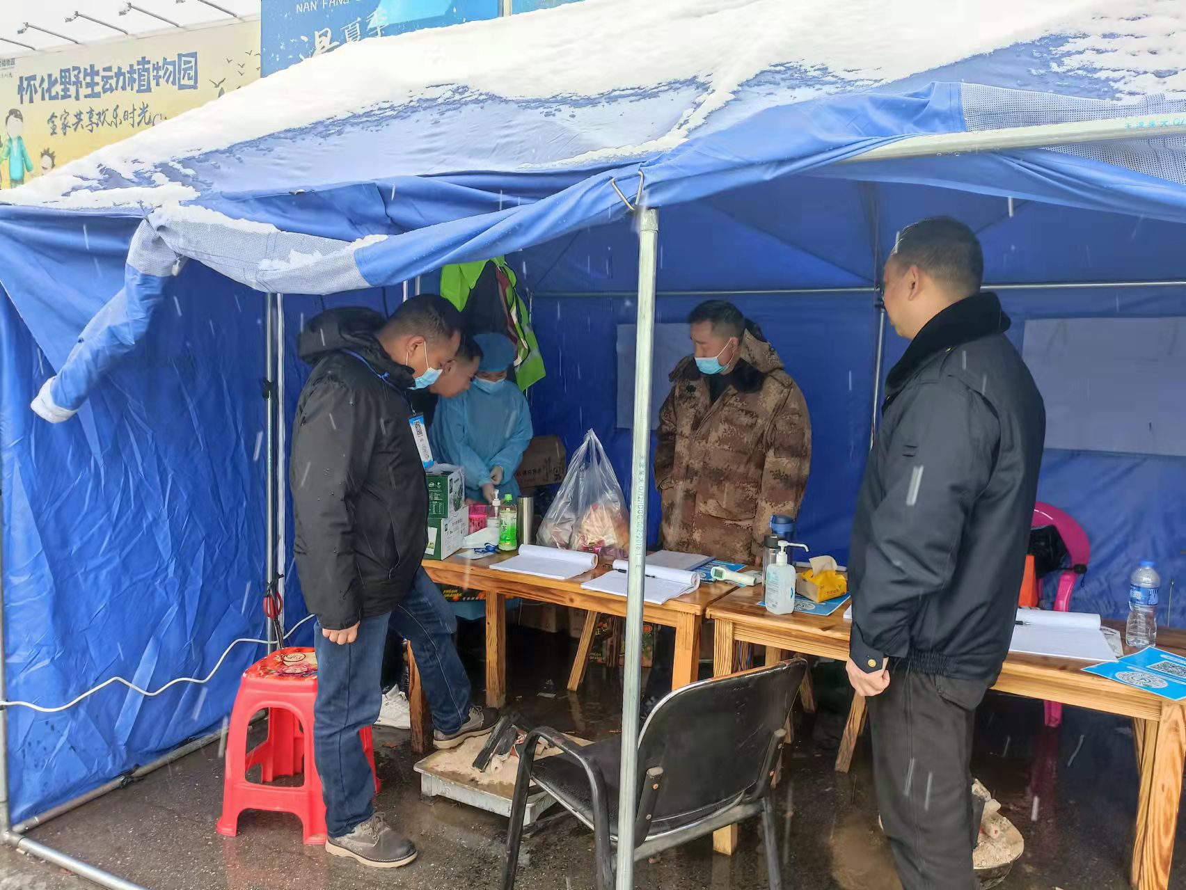 图集|中方镇：除夕我们在岗，守一方平安，护万家团圆