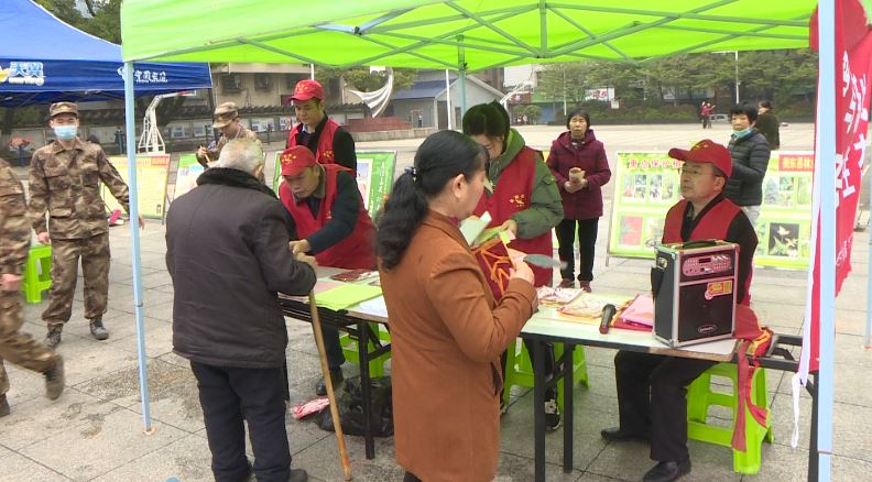 我县开展2020年“爱鸟周”暨“文明祭祀”宣传活动