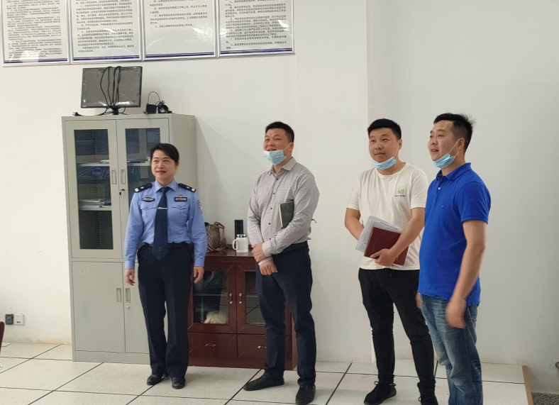 【奋战一百天 实现双过半】县城乡投公司开展复工大督查促发展