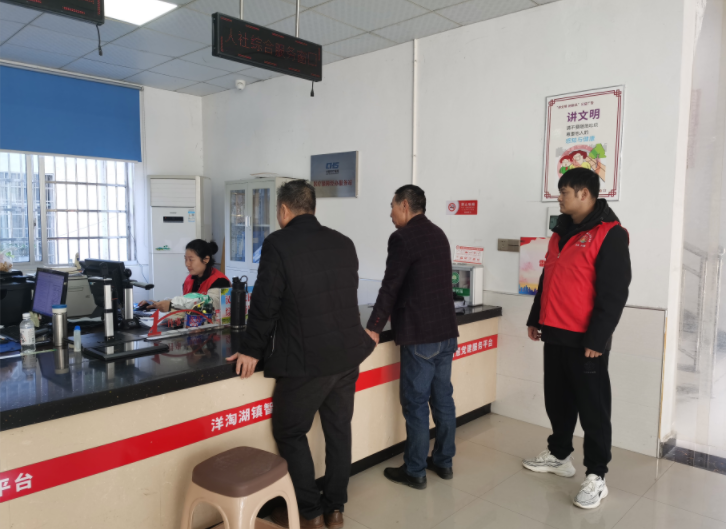 汉寿县洋淘湖镇开展政务公开活动
