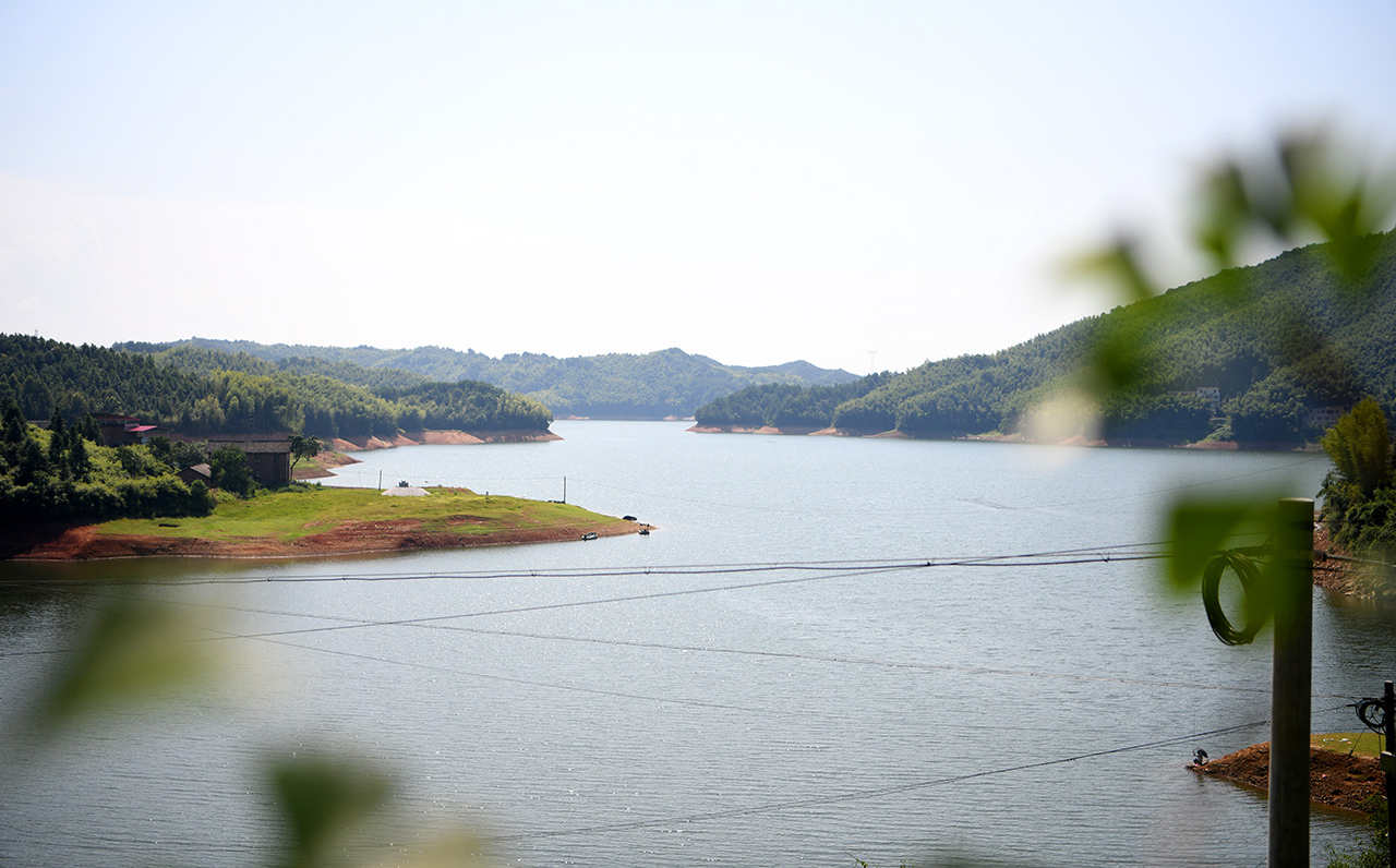 柿竹水库.钟仲华 摄