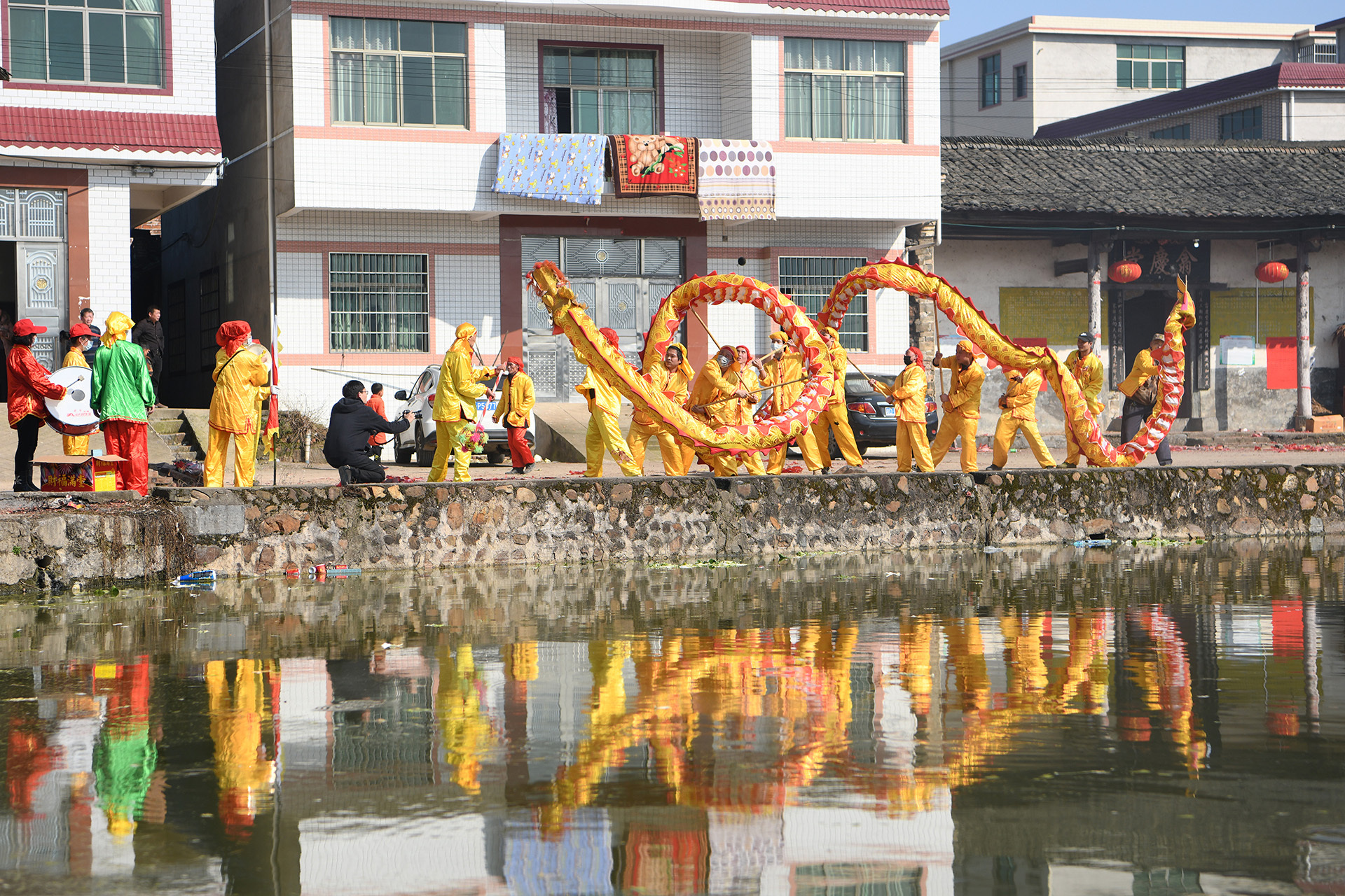 衡阳县金兰镇:舞龙贺新年