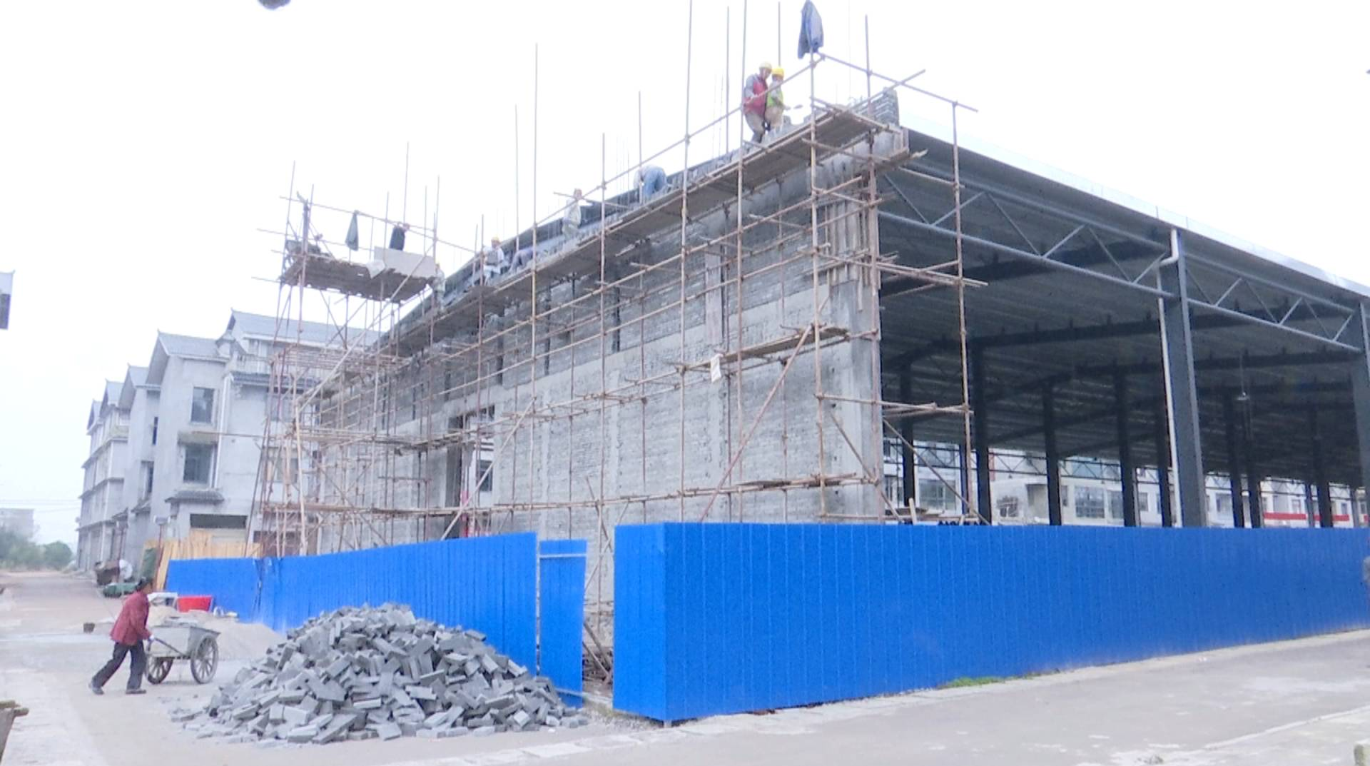 【城市是我家】利福塔镇扩建农贸市场即将投入使用 助力集镇经营秩序规范有序