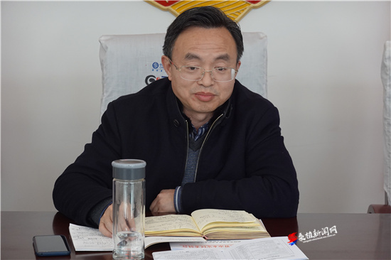 杨绍武主持召开县政协机关工作安排会议