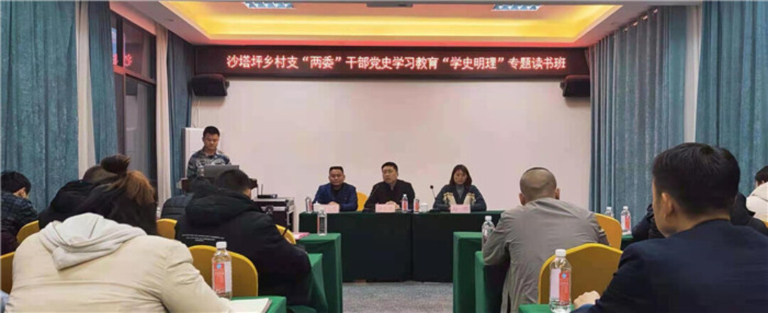 沙塔坪乡开办村支“两委“干部“学史明理”专题读书班