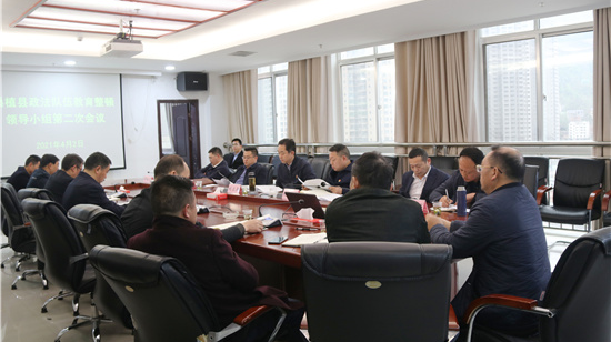 【政法队伍教育整顿】桑植县政法队伍教育整顿领导小组第二次会议召开