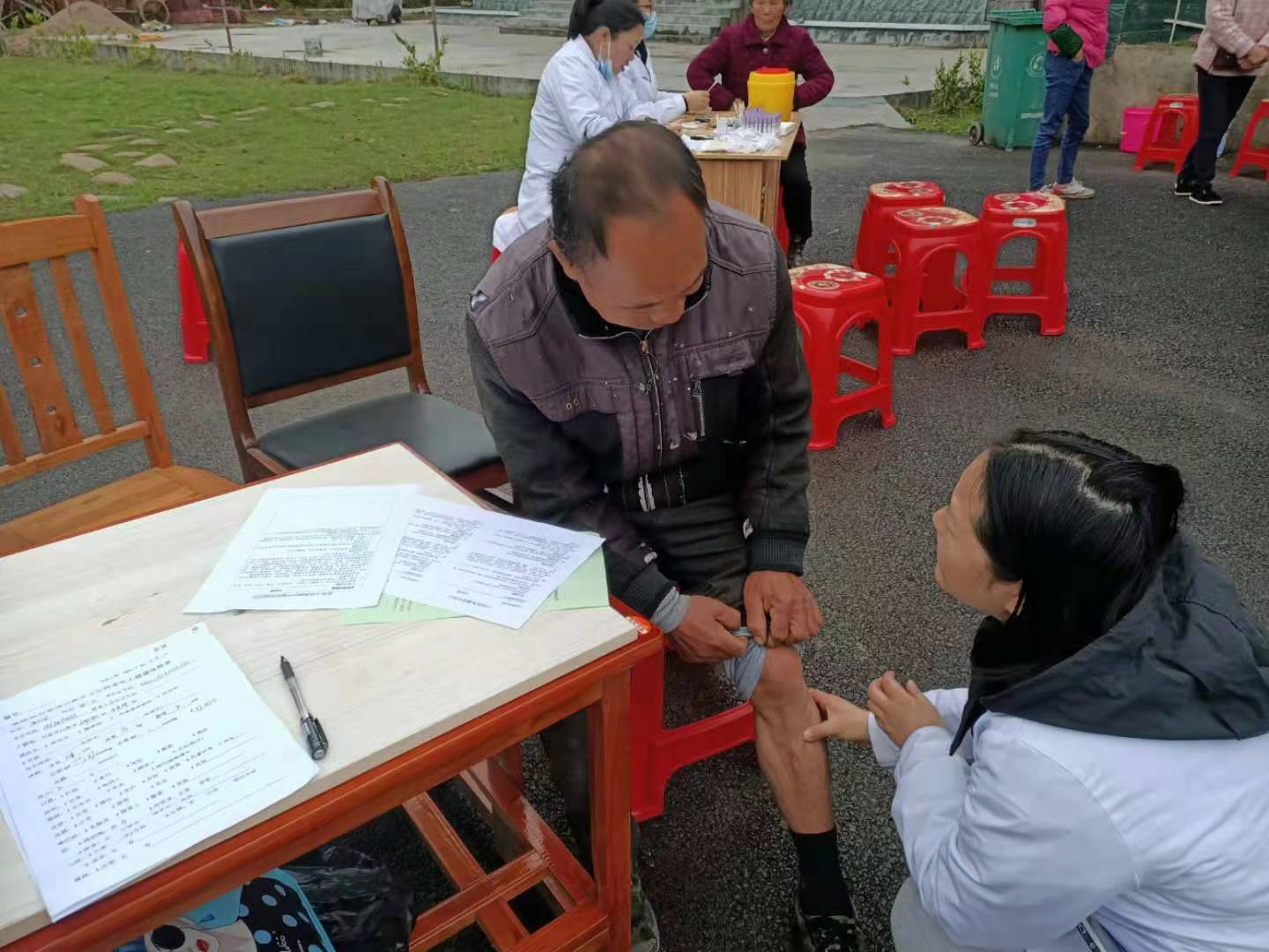 刘家坪白族乡卫生院：1055名老人免费体检！