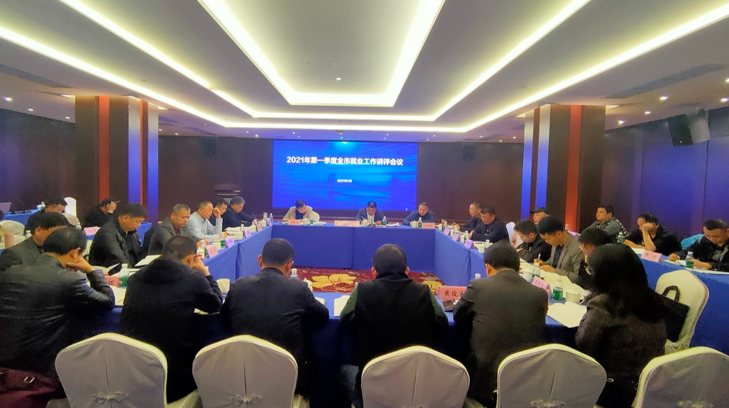 2021年第一季度全市就业工作讲评会议在桑植县召开