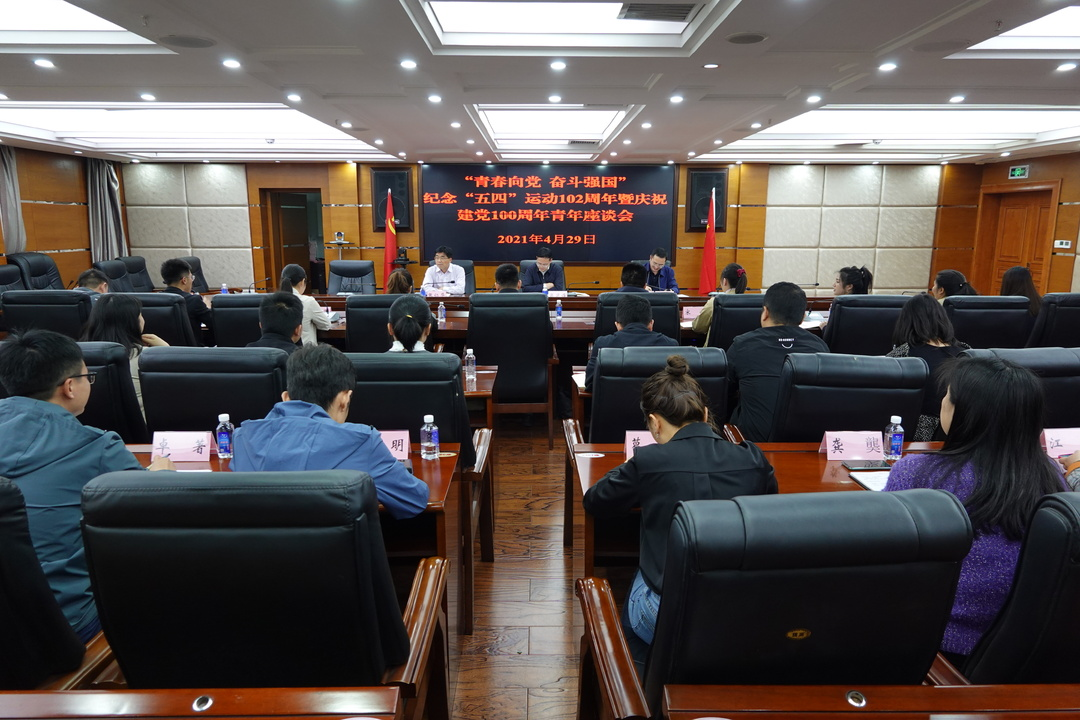 青春向党 奋斗强国  桑植县召开"五四”青年座谈会