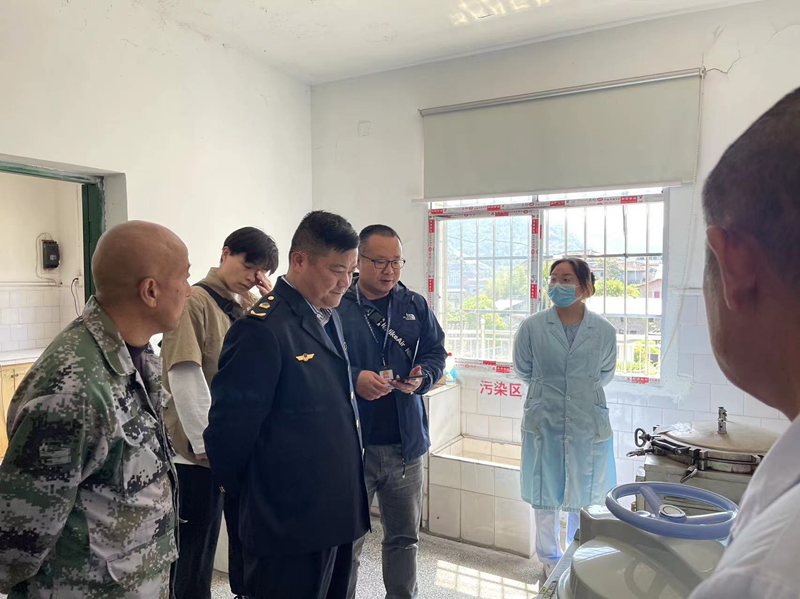 中方县市场监管局开展特种设备安全检查