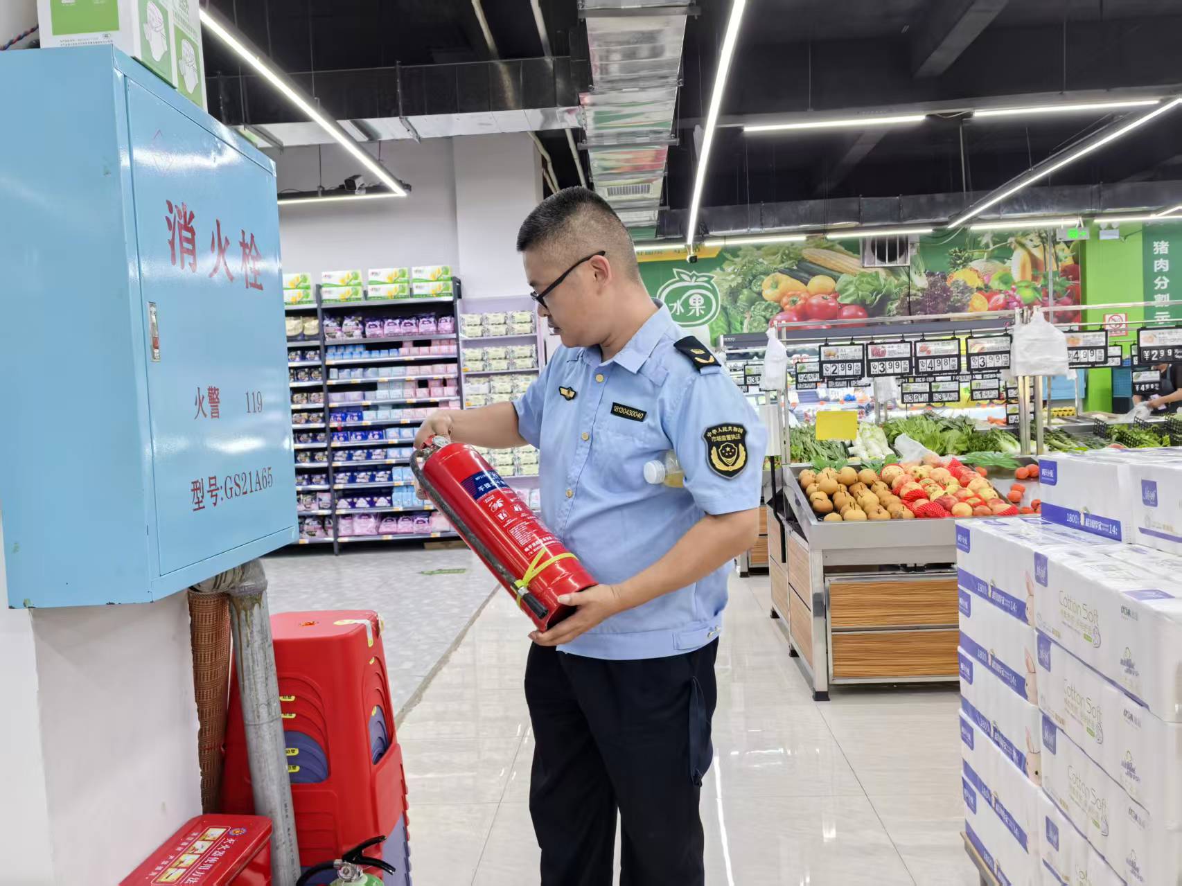 中方县多部门联合开展消防产品质量安全全链条整治行动