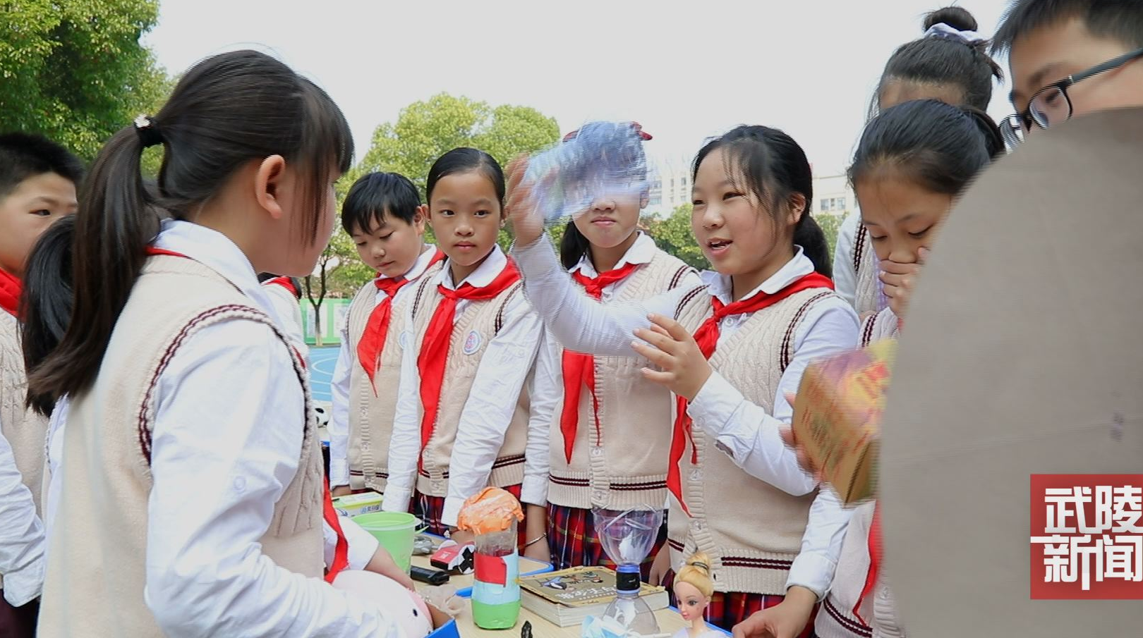 育才小学：勤俭节约 变废为宝