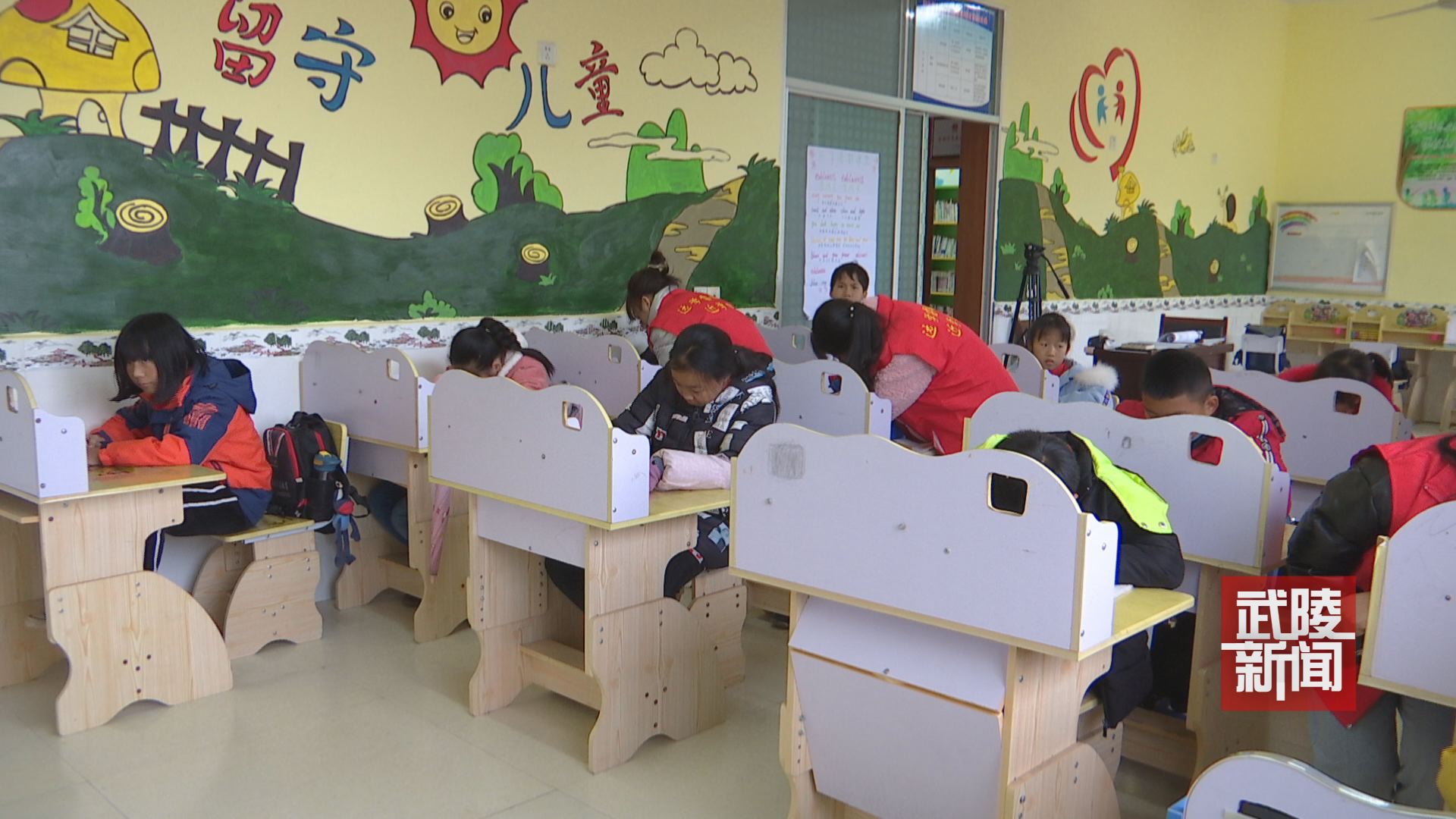 芦荻山乡李白溪村:“三点半课堂”  让留守儿童离校不离教