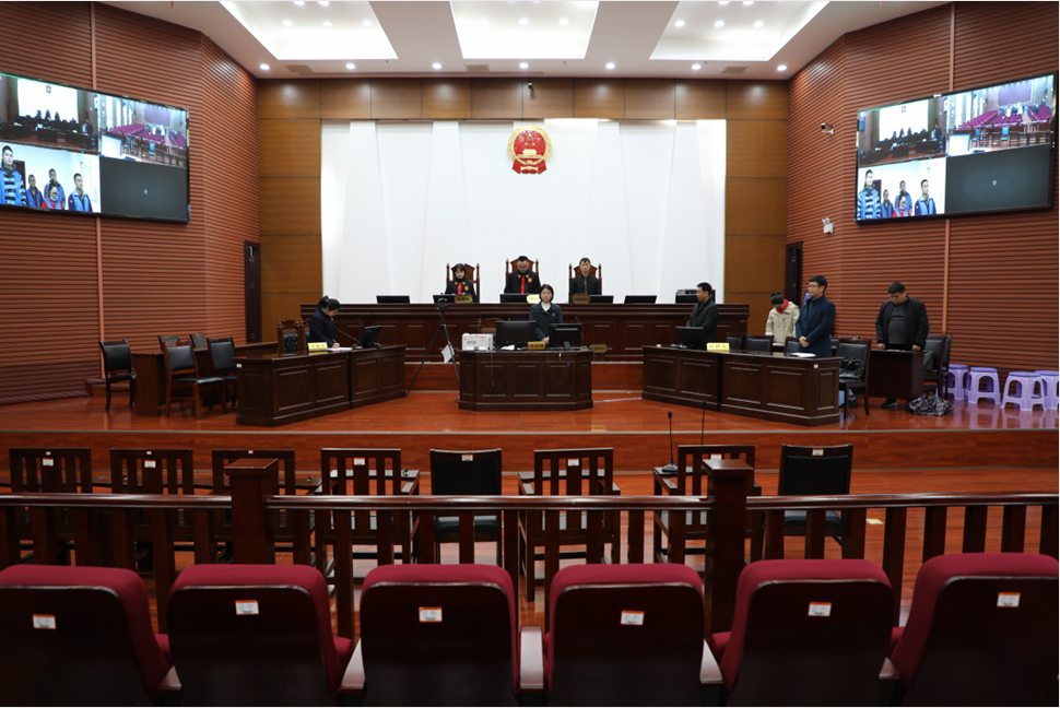 武陵区人民法院对俞某等5人恶势力犯罪团伙一案进行公开宣判