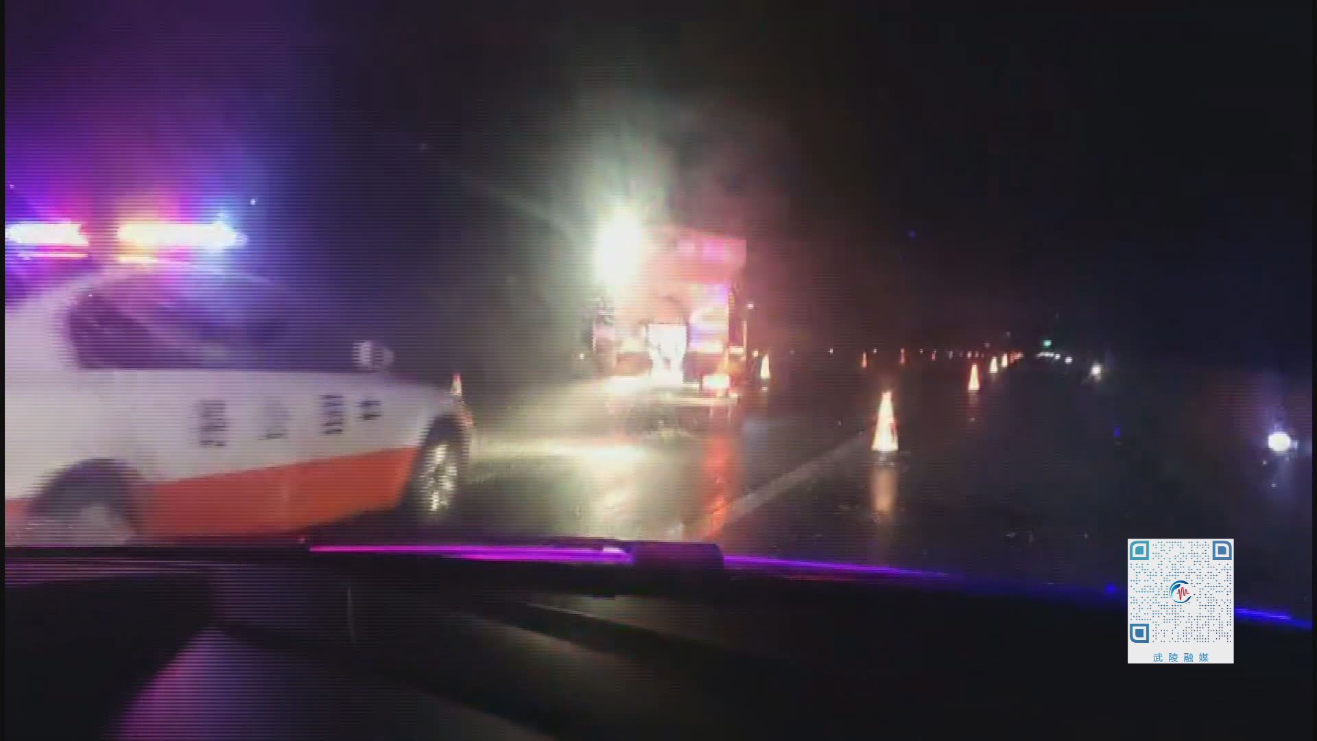 高速交警多措并举  提前应对雨雪天气