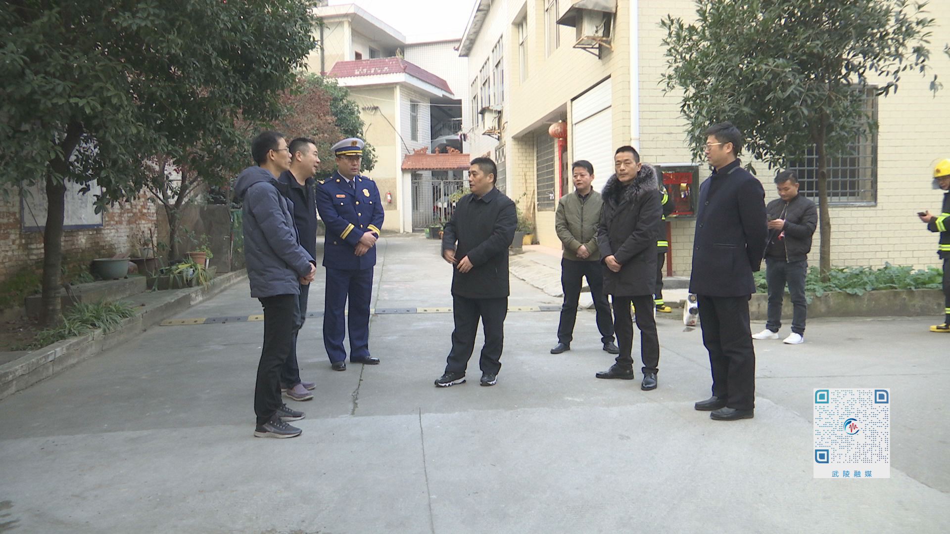 陈支文督导检查安全生产工作