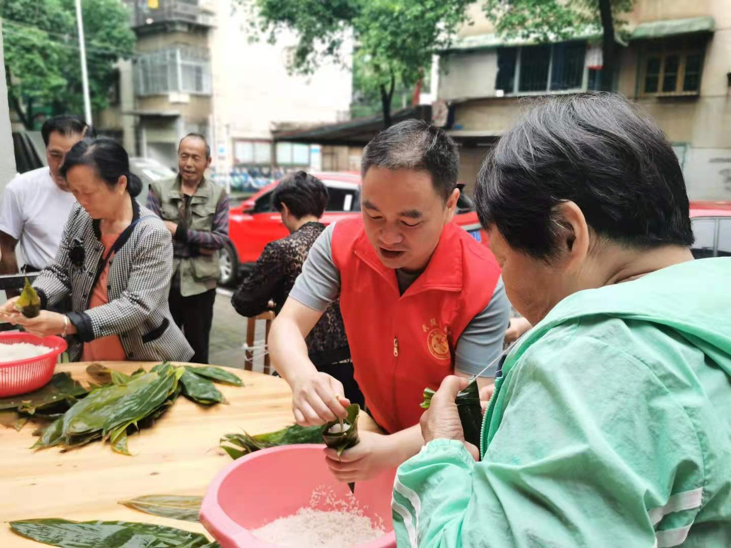 新时代文明实践耀武陵 永安街道竹园社区开展 “我们的节日--端午活动”