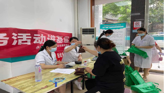 我为群众办实事：永安街道卫生服务中心开展中医药进社区、为民便利又暖心
