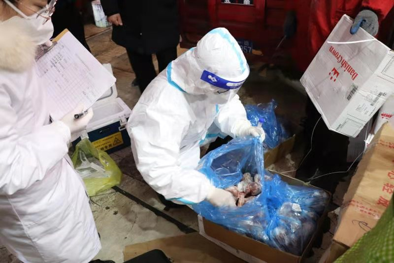 武陵区白马湖街道开展冷链食品巡查工作保障食品安全