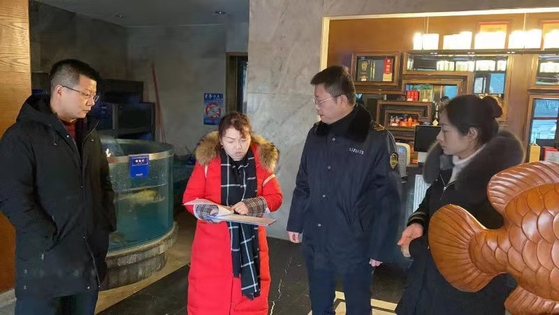 永安街道开展冷链肉制品水产品原料进货渠道专项检查