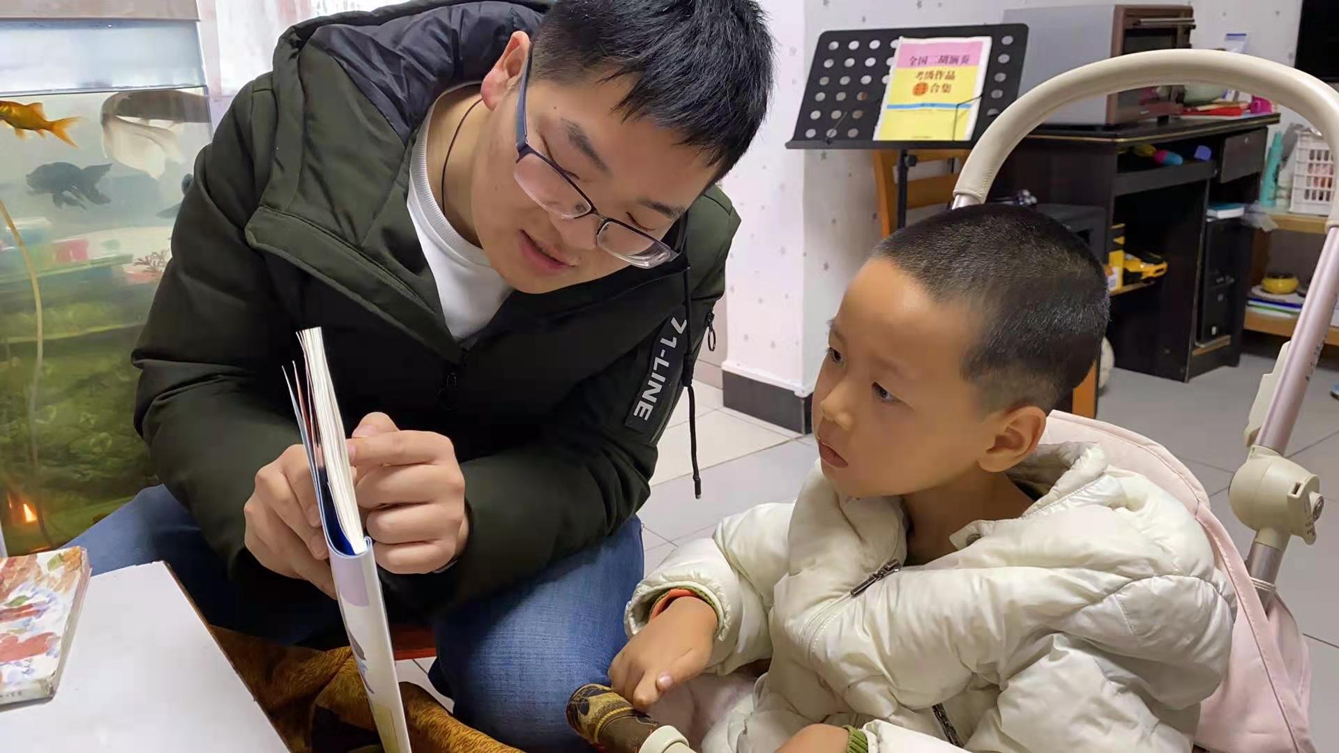 武陵区紫桥小学：开展残疾适龄儿童“送教上门”活动