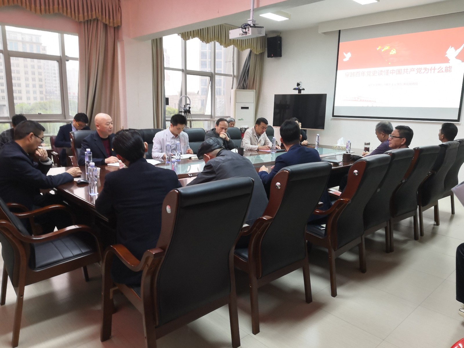 武陵区工信局：开展党史学习教育，品味百年力量