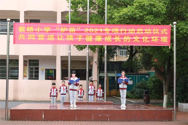武陵区紫桥小学：绿色阅读，健康你我