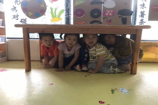 武陵区丹洲乡坪湖幼儿园：防震减灾，安全“童”行