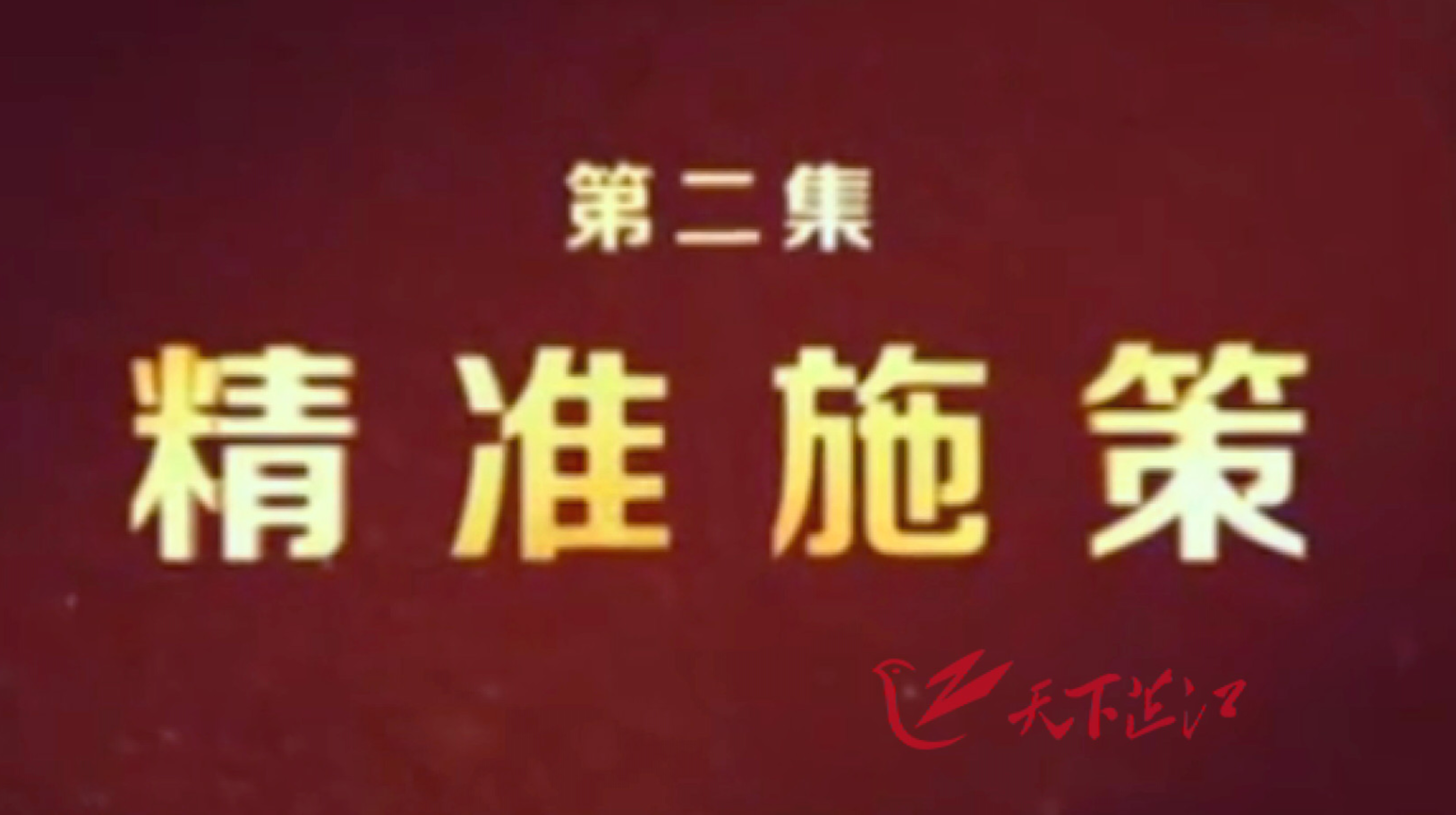 脱贫攻坚大型政论专题片《摆脱贫困》第二集 精准施策