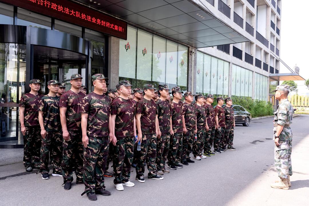 鞏固深化“強(qiáng)基礎(chǔ)，轉(zhuǎn)作風(fēng)，樹形象”，株洲市天元區(qū)城管執(zhí)法部門開展封閉式集中培訓(xùn)