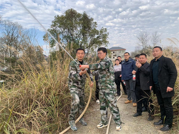 中方县桐木镇：开展森林防灭火应急演练