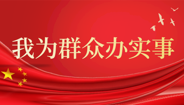 我为群众办实事