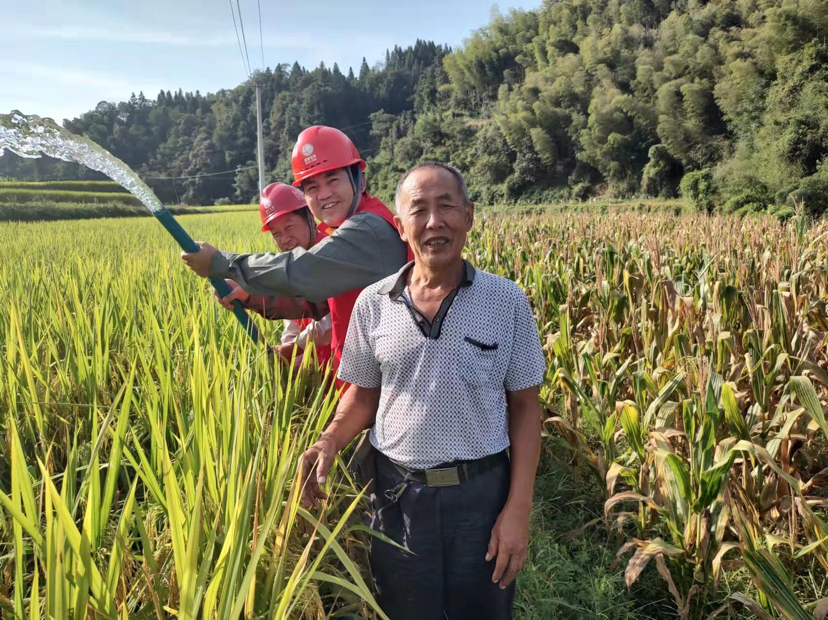 国网中方县供电公司：抗旱保电 解81岁老人燃眉之急