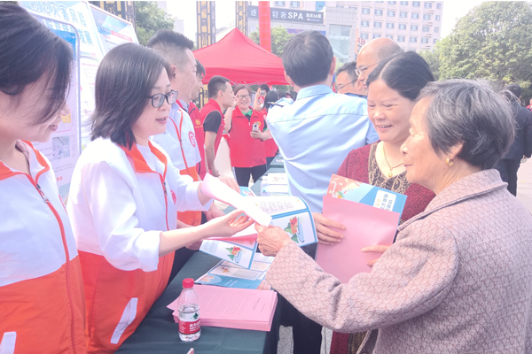 汉寿县自然资源局开展地质灾害防治宣传活动
