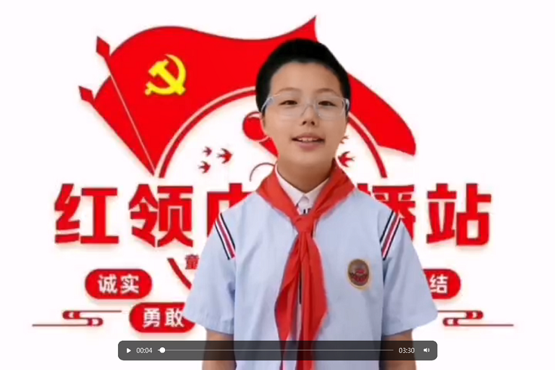 卫小少先队组织学习习近平总书记重要讲话精神