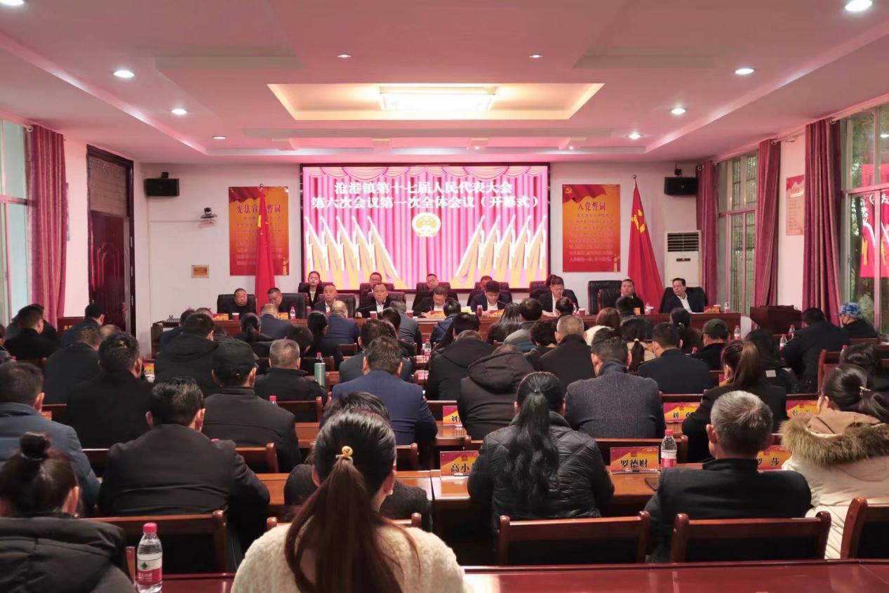 汉寿县沧港镇第十七届人民代表大会第六次会议召开