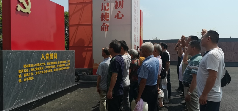 常德市第十七中学开展“庆七一·迎二十大”主题党日活动