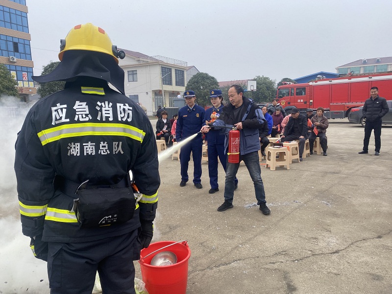 许家桥回维乡：打造消防安全流动课堂 掀起冬春防火宣传“热潮”