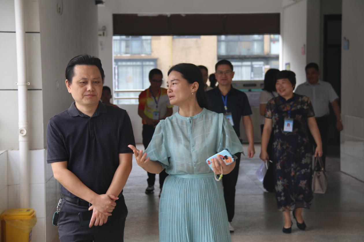 武陵区紫菱小学：现场督学，有的放矢