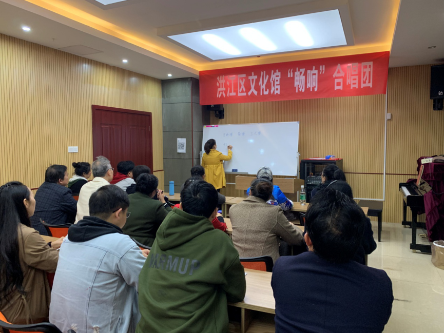 開課！洪江區(qū)這個(gè)合唱團(tuán)不一般