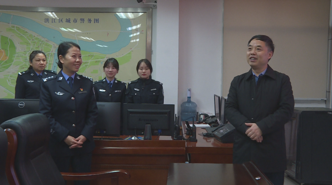 毛運鴻春節(jié)走訪慰問一線干部職工時強調(diào)： 堅守崗位履職盡責 確保人民群眾過好平安歡樂年