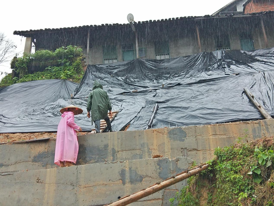 你們頂風(fēng)冒雨的樣子真帥！