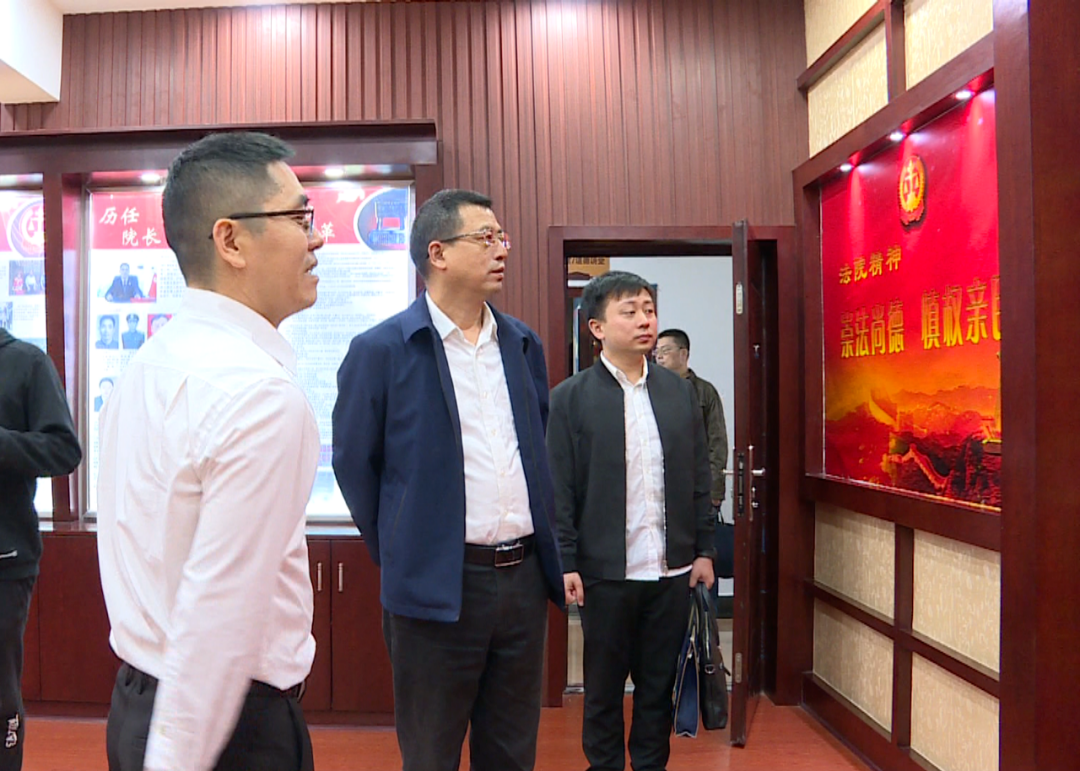 市委巡回指導組來洪指導黨史學習教育工作