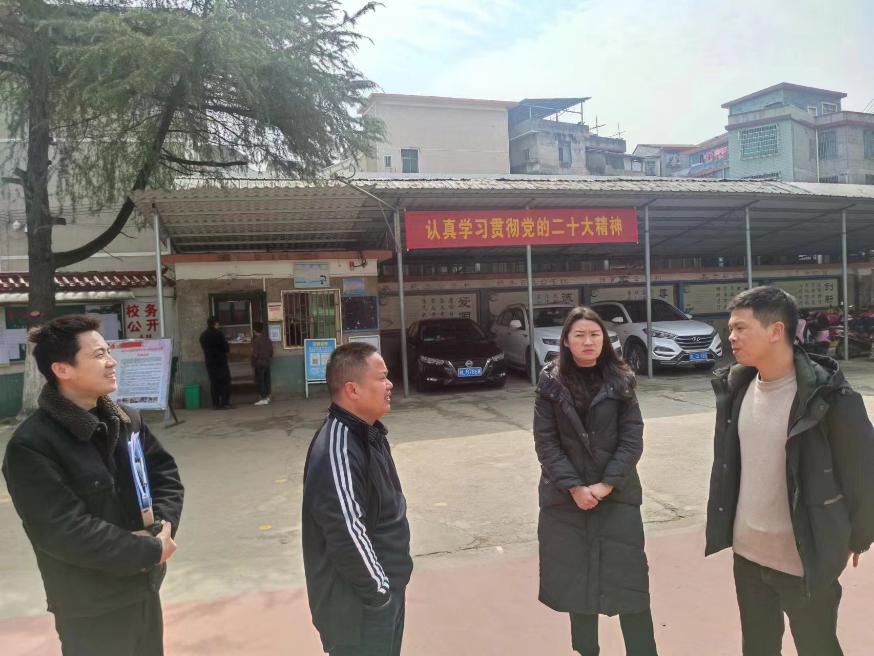 麦市镇：专项视察把关安全