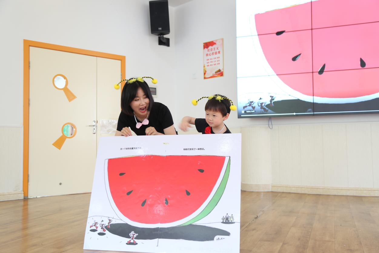 武陵区实验幼儿园开展小班绘本演绎活动