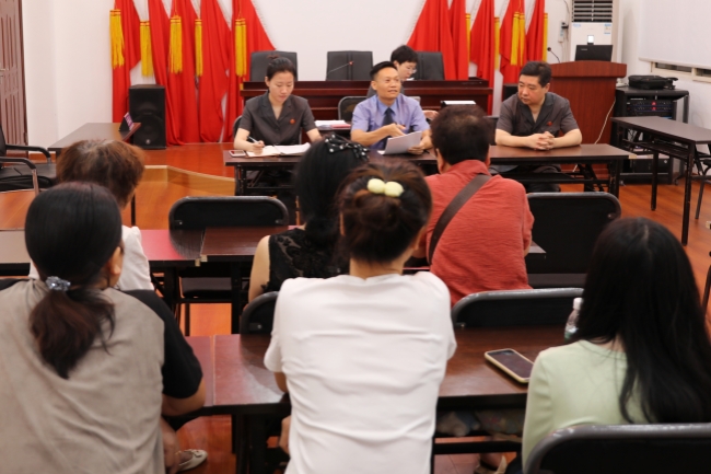 联合党建筑防线 巡回审理护民生