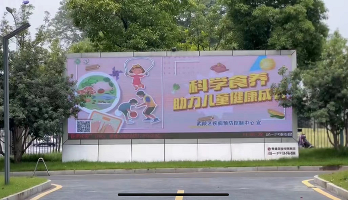 武陵区开展5.20中国学生营养日宣传活动