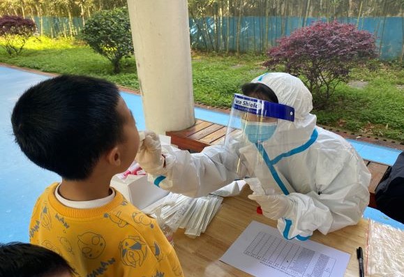 武陵区丹洲乡坪湖幼儿园：疫情不止  防疫不停