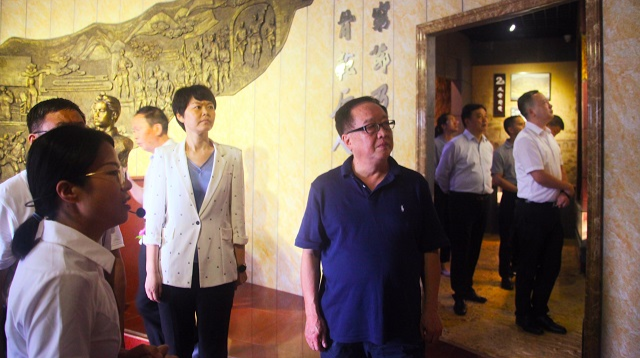 省关工委来耒阳开展爱国主义教育、普法教育专题调研