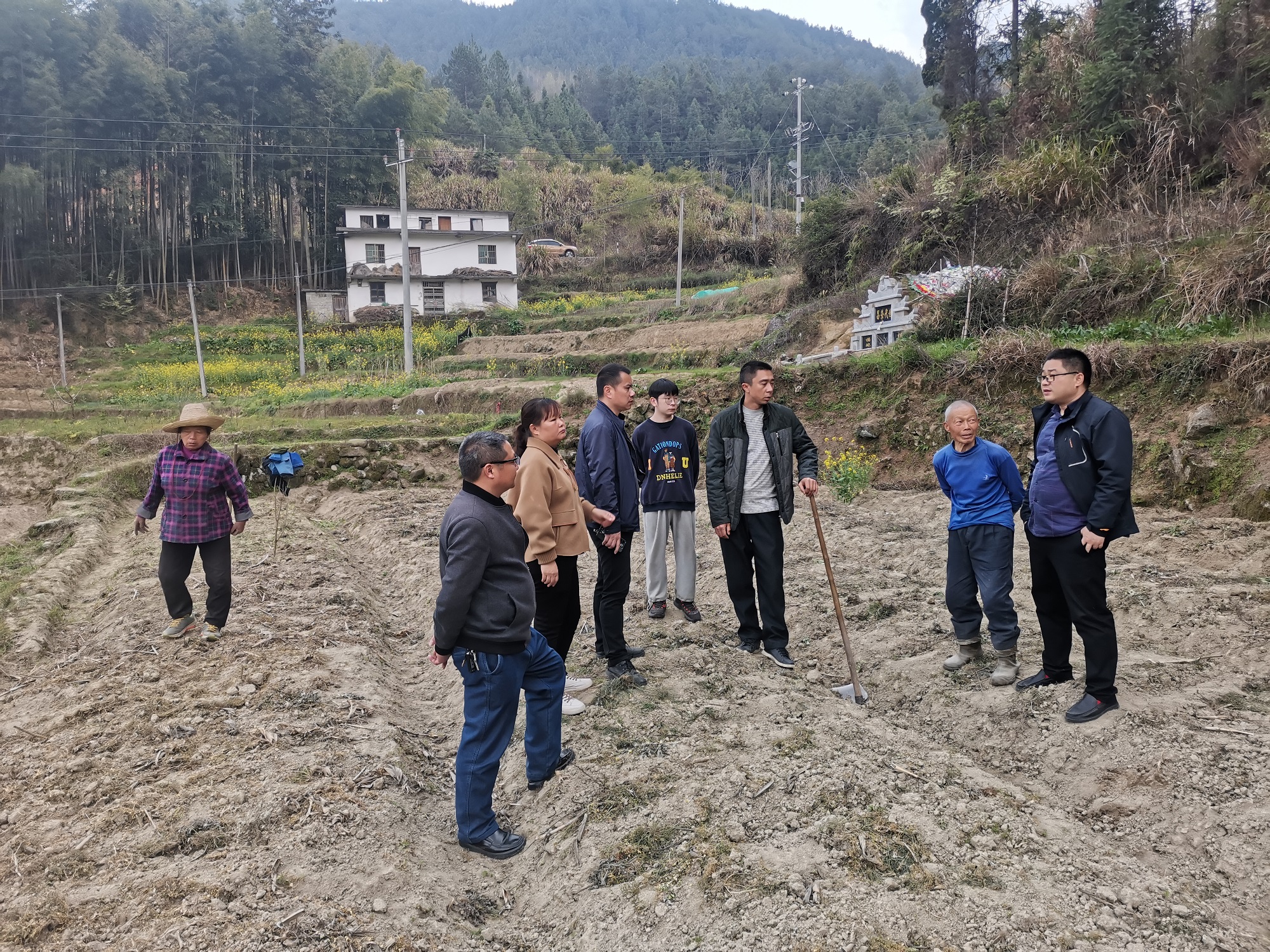 新坊乡：人勤春来早 产业推进忙